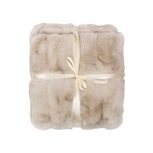 24Seven Plaid Lou khaki - 130 x 170 cm
