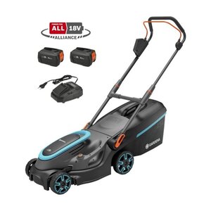 Accu grasmaaier PowerMax 37/36V P4A Set