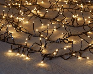 Anna's Collection treeclusterverlichting warm wit met 768 lampjes - L 1000 cm - afbeelding 2