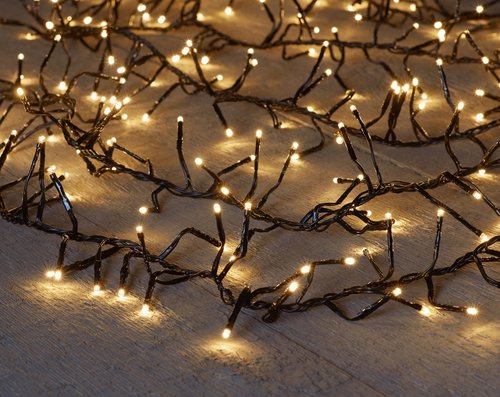 Anna's Collection treeclusterverlichting warm wit met 960 lampjes - L 1250 cm - afbeelding 2