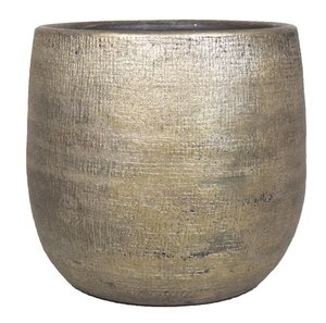 Bela Arte pot Mira keramiek d29h27cm industrieel goud