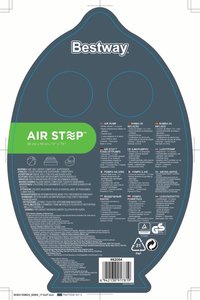 Bestway voetpomp air step 1400 cc - afbeelding 12