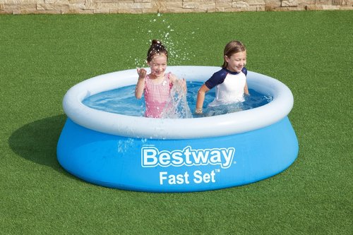 Bestway zwembad fast set rond 183 - afbeelding 2