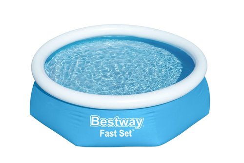 Bestway zwembad fast set set rond 244