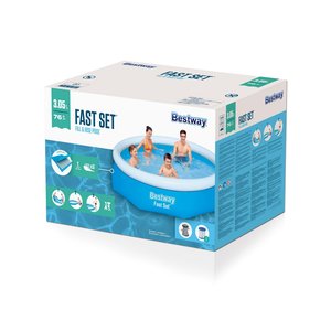 Bestway zwembad fast set set rond 305 - afbeelding 4