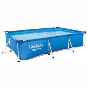 Bestway zwembad steel pro set rechthoek 300 - afbeelding 1