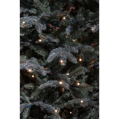 Black Box Trees Frasier Fir kunstkerstboom LED blauw - H 185 x D 124 cm - afbeelding 2