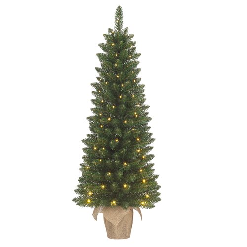 Black Box Trees Gerlos tafel kerstboom verlicht - D 36 x H 75 cm