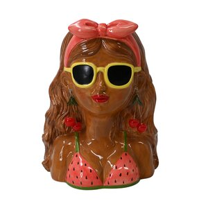 Bloempot H 26 cm summer strawberry - afbeelding 6