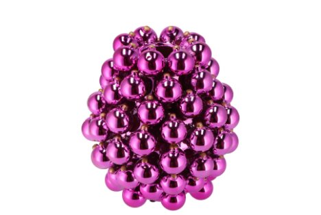 Christmasball Fuchsia Vaas 20 x 22 cm - afbeelding 1