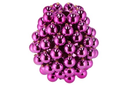 Christmasball Fuchsia Vaas 26 x 29 cm - afbeelding 1