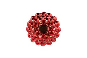 Christmasball Red Vaas 15 x 16 cm - afbeelding 2