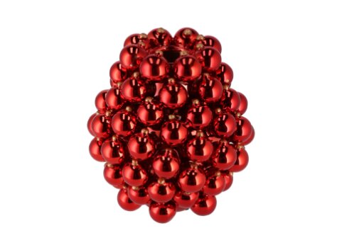 Christmasball Red Vaas 20 x 22 cm - afbeelding 1