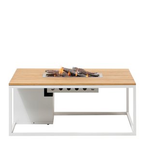 COSILOFT 120x80x47 White / Teak - afbeelding 2