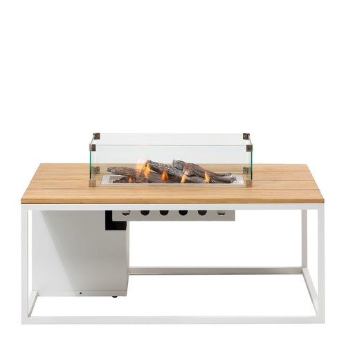 COSILOFT 120x80x47 White / Teak - afbeelding 3