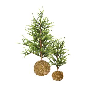 Deco kerstboom moskluit - H 44 cm - afbeelding 2