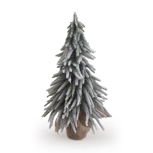 DECO kunstkerstboom Snowy - H 45 x D 20 cm