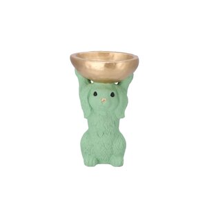 Decoratieschaal Bunny Bowl Groen - D 15 x H 23 - afbeelding 1