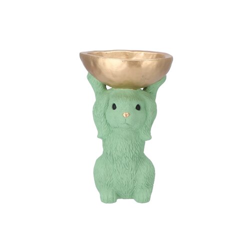 Decoratieschaal Bunny Bowl Groen - D 19 x H 28 - afbeelding 1