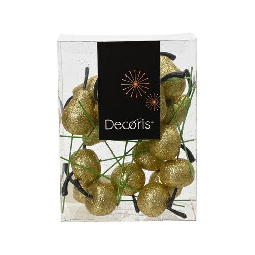 Decoris Figuren foam  goud - B 1,6 x H 1,6 cm