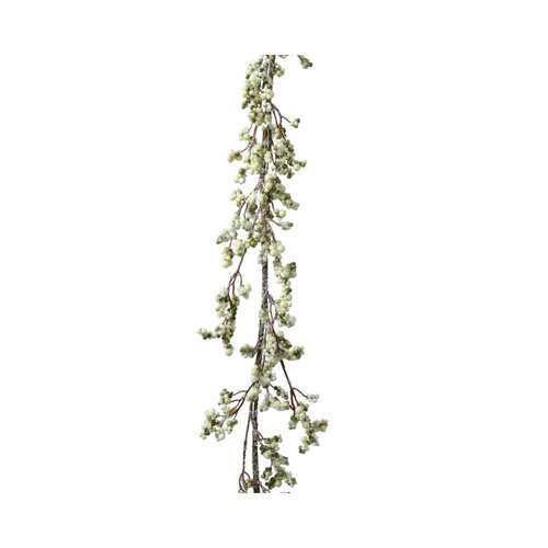 Decoris kerstslinger  groen - L 3 x B 5 x H 130 cm