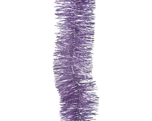 Decoris lametta guirlande Crystal lilac 2.7 m