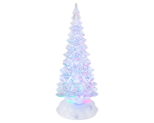 Decoris LED waterspinner kerstboom 25 cm