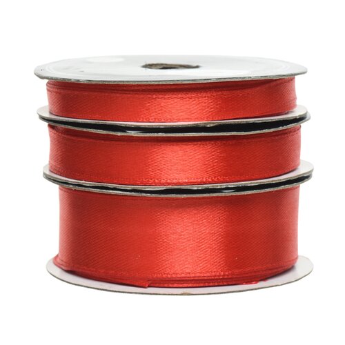 Decoris Lint  rood - L 500 x B 0,5 x H 0,01 cm