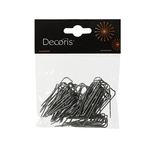 Decoris Nietjes ijzer  metaal - D 0,1 x H 4 cm