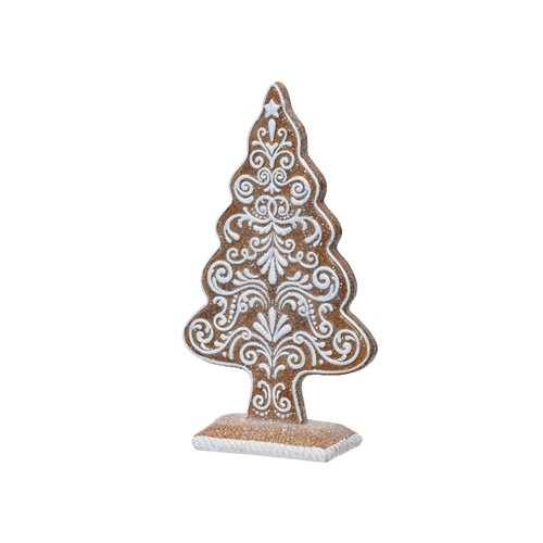 Decoris peperkoek kerstboom bruin/kleur(en) - L 12,8 x B 5,4 x H 21,4 cm