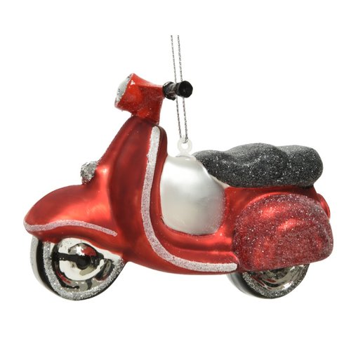 Decoris Scooter glas - rood