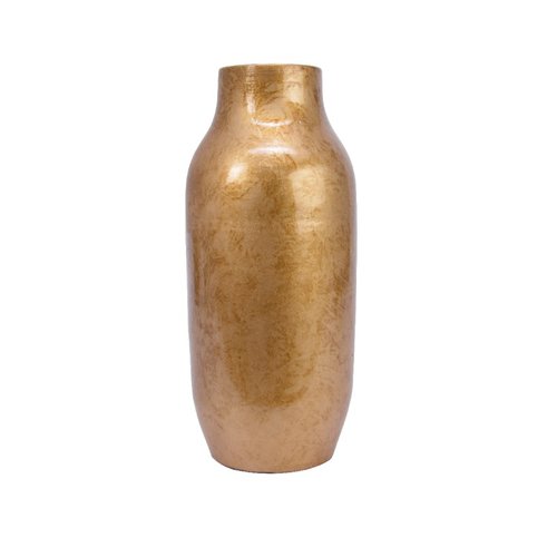 Decoris Vaas terracotta - Goud antiek