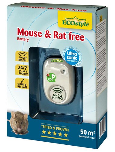 ECOstyle Mouse & Rat free Battery 50