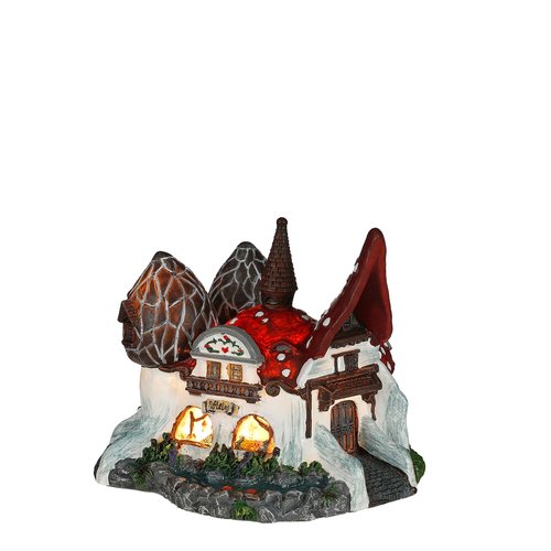 Efteling Huis van de Kabouters BO - 10,5 x 9,5 x 8,5 cm