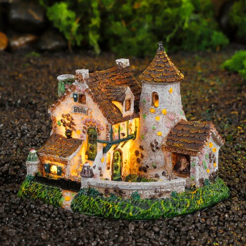 Efteling Huis van Hans en Grietje BO - 11 x 8 x 9 cm - afbeelding 2