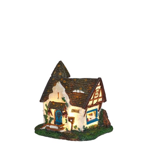 Efteling Huis van Roodkapje BO - 9 x 8 x 9 cm - afbeelding 1