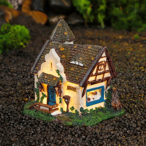 Efteling Huis van Roodkapje BO - 9 x 8 x 9 cm - afbeelding 2