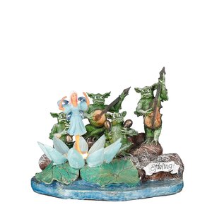 Efteling Indische waterlelie BO - 13,5 x 10,5 x 10,5 cm - afbeelding 1