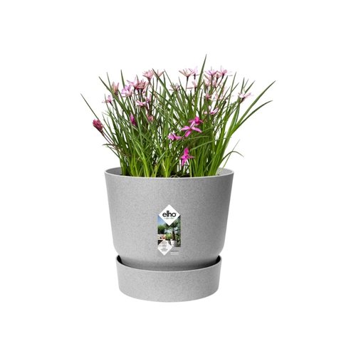 Elho Bloempot Greenville rond 14cm grijs - afbeelding 2