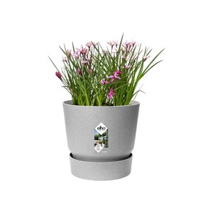 Elho Bloempot Greenville rond 16cm grijs - afbeelding 2