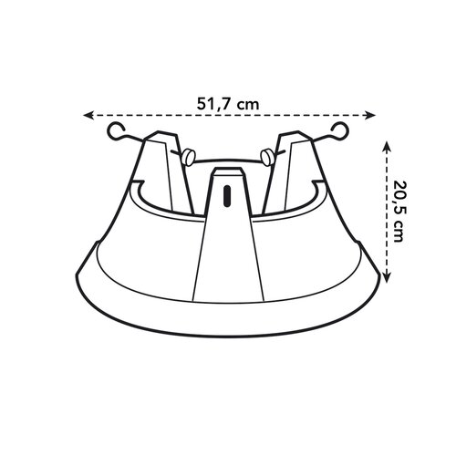 Elho kerstboomstandaard Nordman - ø 52 cm - afbeelding 5