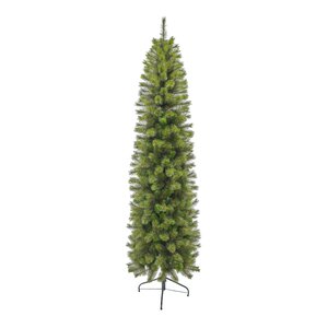 Everest pencil kunstkerstboom - H 210 x D 60 cm - afbeelding 1