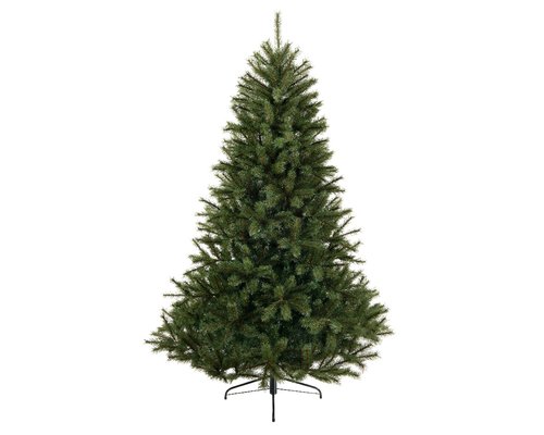 Everlands Luzern Frosted Pine kunstkerstboom groen - H 180 x D 120 cm