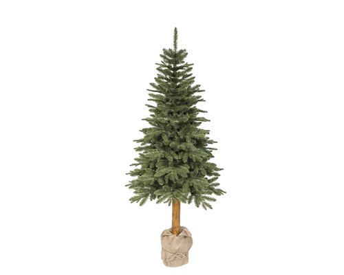 Everlands Tiaga fir kunstkerstboom op stam - D 122 x H 270 cm