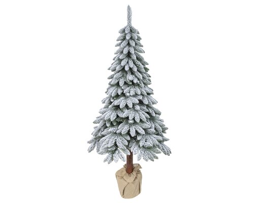 Everlands Tora fir snowy kunstkerstboom op stam - D 102 x H 210 cm