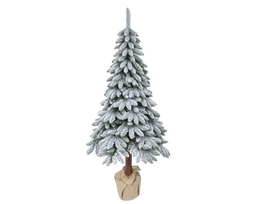 Everlands Tora fir snowy kunstkerstboom op stam - D 120 x H 240 cm