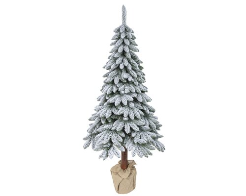 Everlands Tora fir snowy kunstkerstboom op stam - G38D 134 x H 270 cm