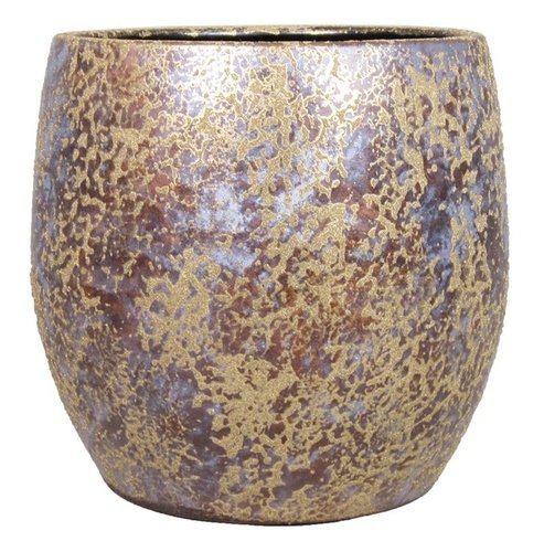 Floran Pot mandy d16 h14cm goud