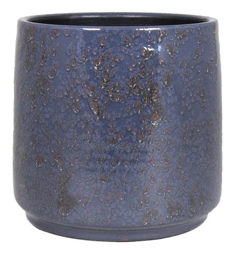 Floran Pot roxy d17/18 h16cm blauw