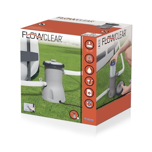 Flowclear cartridge filterpomp 3,0 m³/u - afbeelding 4